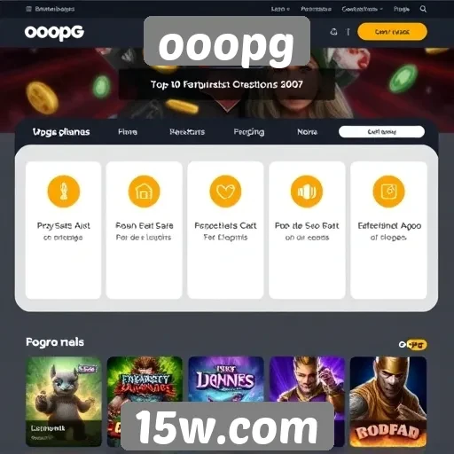 explorando as principais funcionalidades do site ooopg