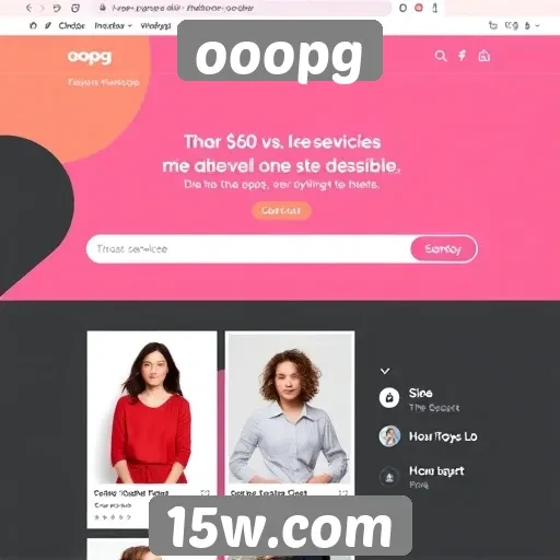 Interface do site ooopg recebe atualização visual significativa